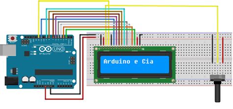 Ligando Display LCD 16x2 Em Modo 8 Bits Arduino E Cia Loja