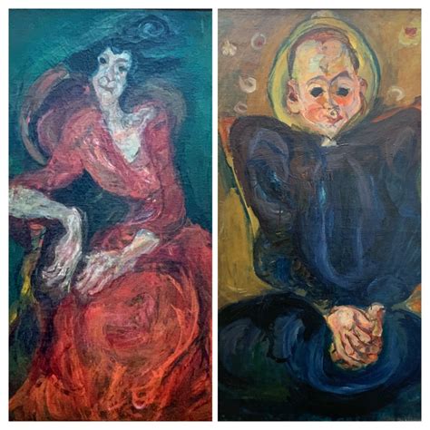 This is la femme rouge by nicolas ferras on vimeo, the home for high quality videos and the people who love them. Chaïm Soutine : La femme en rouge / Femme à la robe bleue - 1924 | Lumières des étoiles