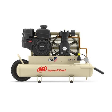 Ingersoll Rand 55 Hp Gas Kohler Wheelbarrow Air Compressor Ss3j55gk