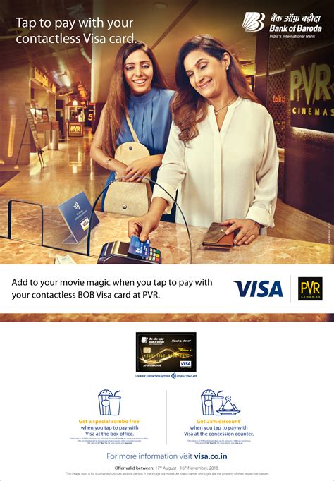 Offers you personalized assistance with travel and restaurant reservations, gift arrangements. Visa Card Deals, Discounts & Offers | Bank of Baroda