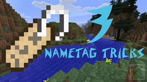 3 Cool Nametag Tricks Minecraft Xbox Tu22 Youtube
