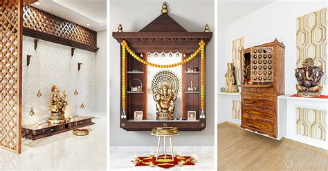 Wooden Mandir Design Make Your Pooja Room Look Traditional Yet Chic