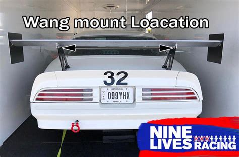 Corvette Big Wang Chassis Mount 97 13 C56 Nine Lives Racing