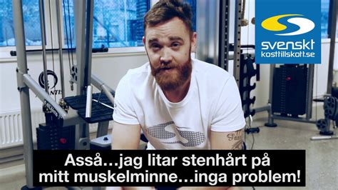 Hur G R Det Med Ny Rsl Ftet Del Svenskt Kosttillskott Youtube