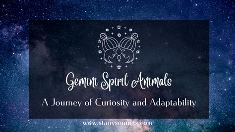 Gemini Spirit Animal A Journey Of Curiosity And Adaptability • Starry