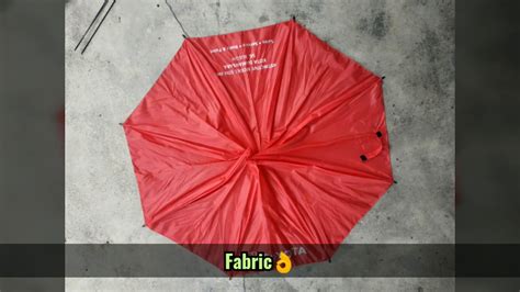 Upcycling Products Broken Umbrella To Bag Youtube