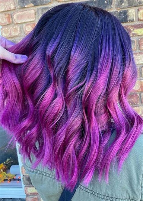 Amazing Purple To Pink Hair Color Shades To Show Off In 2020