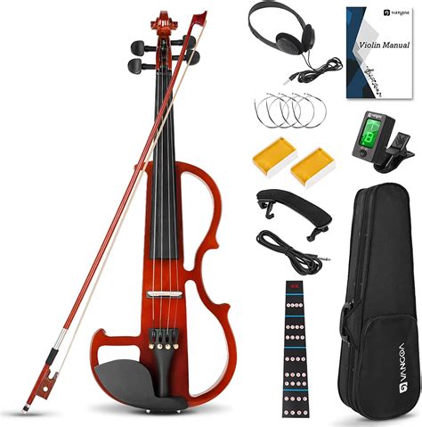 Vangoa Electric Violin 44 Full Size Silent Electric Violin Kit For