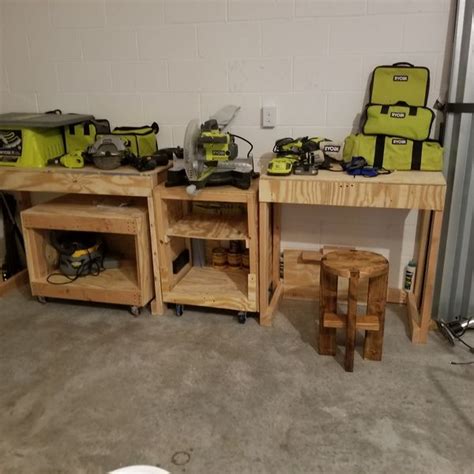 Ryobi Nation Table Saw Stand On Casters Table Saw Stand Table