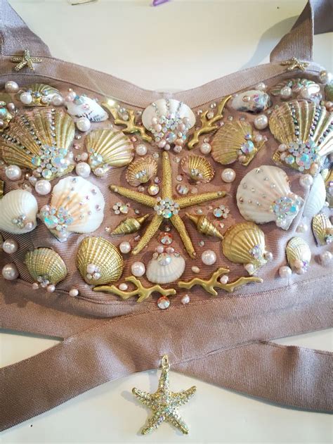 mermaid halloween costume diy seashell bra mermaid top mermaid costume diy mermaid