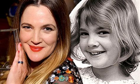 hollywood s drew barrymore confesses she yearned for a sister growing up daily mail online
