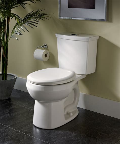 American Standard H Option Siphonic Dual Flush Normal Height Elongated Toilet With