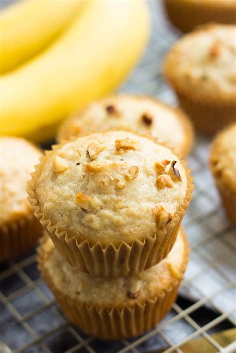 Quick And Easy Vegan Banana Muffins Recipe Vegan Banana Muffins