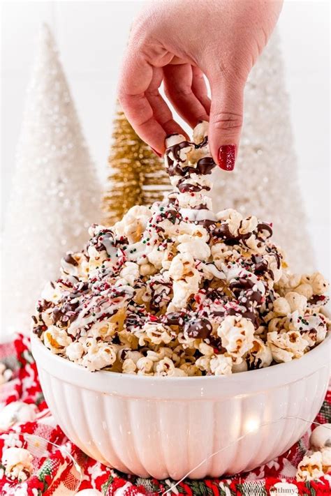 Peppermint Bark Popcorn Kitchen Fun With My 3 Sons