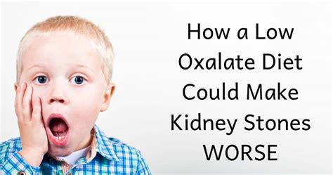 How A Low Oxalate Diet Could Make Kidney Stones Worse The Kidney