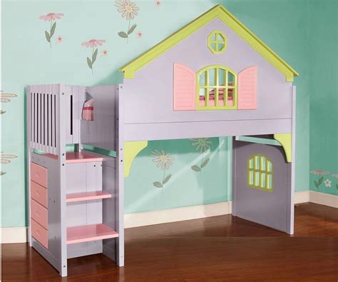 Discovery World Doll House Stair Stepper Loft Bunk Bed 0300