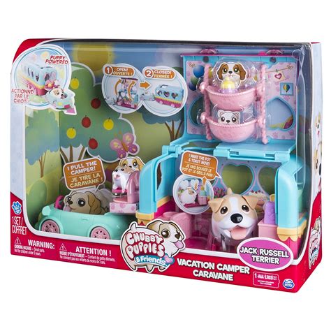 Chubby Puppies Vacation Camper Playset By Jennifer Thou At