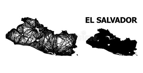 El Salvador Karte Vektor Abbildung Illustration Von Vicente 94939700