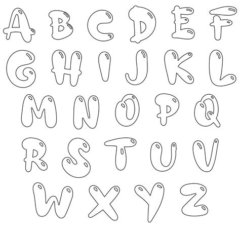 Bubble Letter Coloring Page Coloring Pages Of Names In Bubble Letters