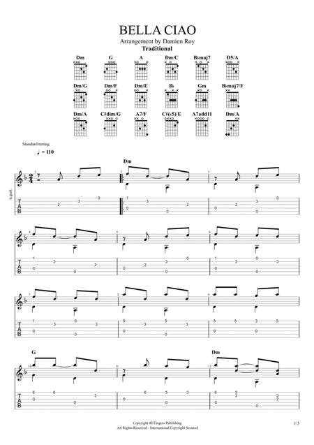 Bella Ciao Easy Sheet Music Sheet Music To Download And Print
