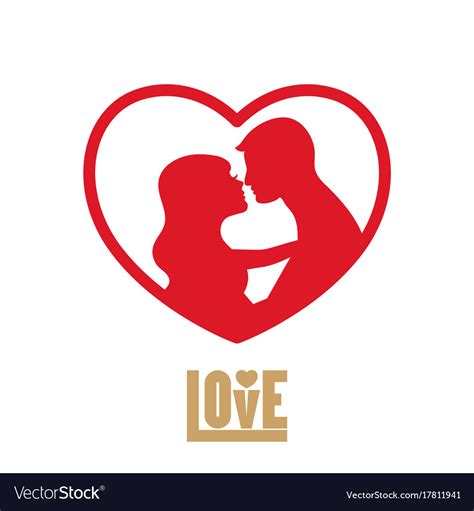 Love Logo Royalty Free Vector Image Vectorstock