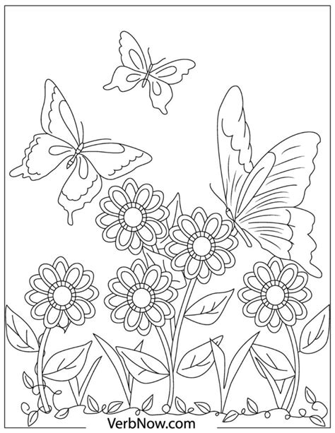 Free Butterflies Coloring Pages For Download Printable Pdf Verbnow