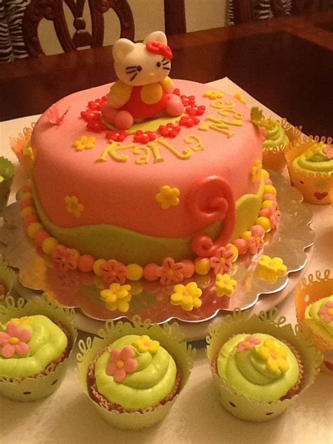 Hello Kitty Birthday Cake