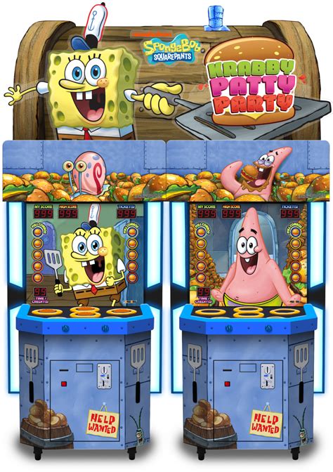 Krabby Patty Party Arcade Game Andamiro Usa