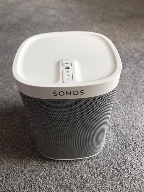 Sonos Play 1 Speaker White In Leicester Leicestershire Gumtree