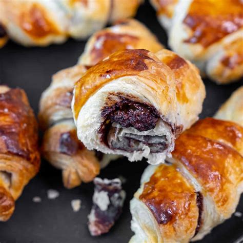 Chocolate Puff Pastries Give Recipe