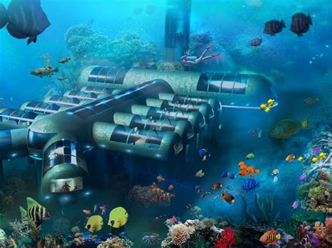 11 Coolest Underwater Hotels In The World Photos Condé Nast Traveler
