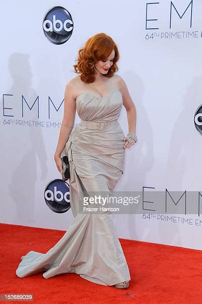 Christina Hendricks 64th Emmys Photos And Premium High Res Pictures Getty Images