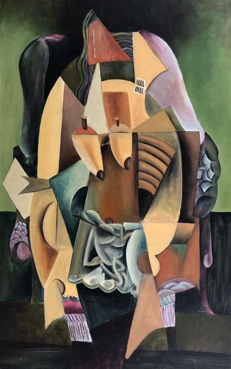 Sold Price In The Style Of Pablo Picasso Woman In A Chemise In An