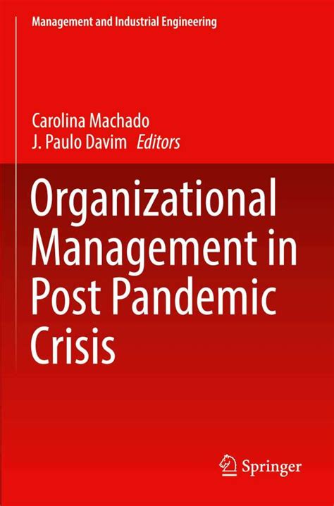 Organizational Management In Post Pandemic Crisis Buch Jpc