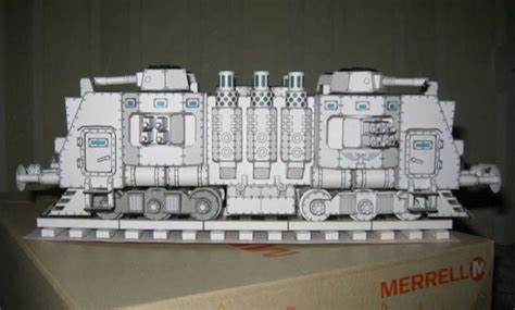 Warhammer 40k Locomotive Free Paper Model Download
