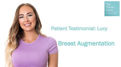 Breast Augmentation Patient Review Lucy Youtube