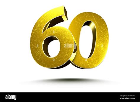 Golden Number 60 Hi Res Stock Photography And Images Alamy