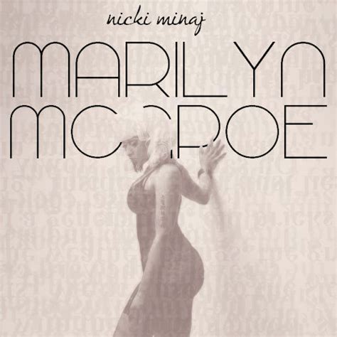 nicki minaj marilyn monroe cd cover by cdcovers on deviantart