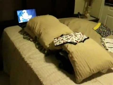 Interesting Set Up Method For Guys On How To Hump A Bulging Pillow