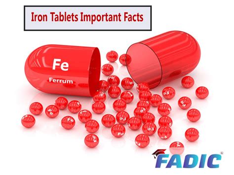 The 3 Important Facts You Should Know About Iron Tablets