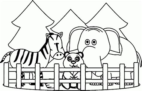 Zoo Animals Coloring Pages Best Coloring Pages For Kids