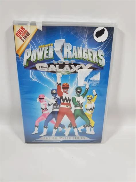 POWER RANGERS LOST GALAXY COMPLETE SERIES New Sealed 5 DVD Set 13 99