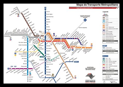 Mapa Metropolitana De Sp