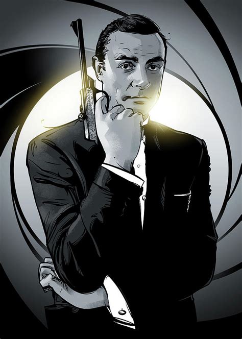 James Bond Digital Art By Nikita Abakumov Fine Art America