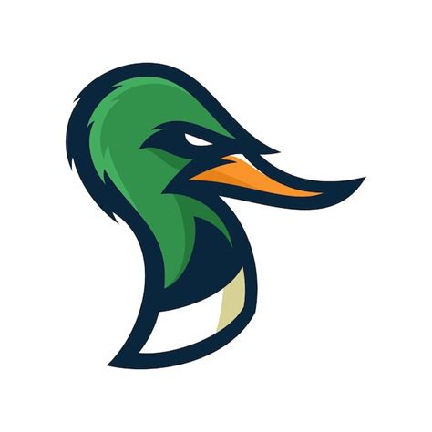 Premium Vector Duck Vector Logoicon Illustration Mascot