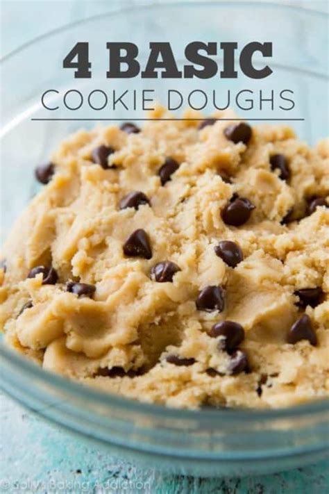 4 Basic Cookie Doughs To Master Sallys Baking Addiction