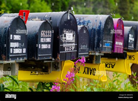 Rural Post Boxes Hi Res Stock Photography And Images Alamy