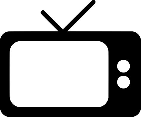 Svg Screen Television Tv Free Svg Image And Icon Svg Silh