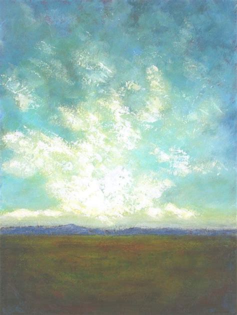 Sale 15 Percent Off Abstract Landscape Painting Prairie Etsy