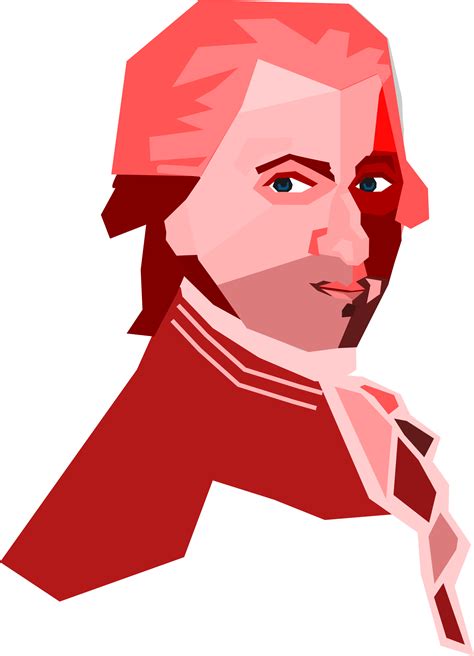 Clipart Wolfgang Amadeus Mozart Png Transparent Png Full Size